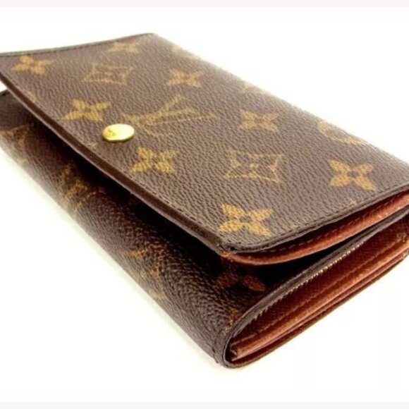 Louis Vuitton Wallet Purse Monogram Brown Woman Authentic - Picture 7 of 11
